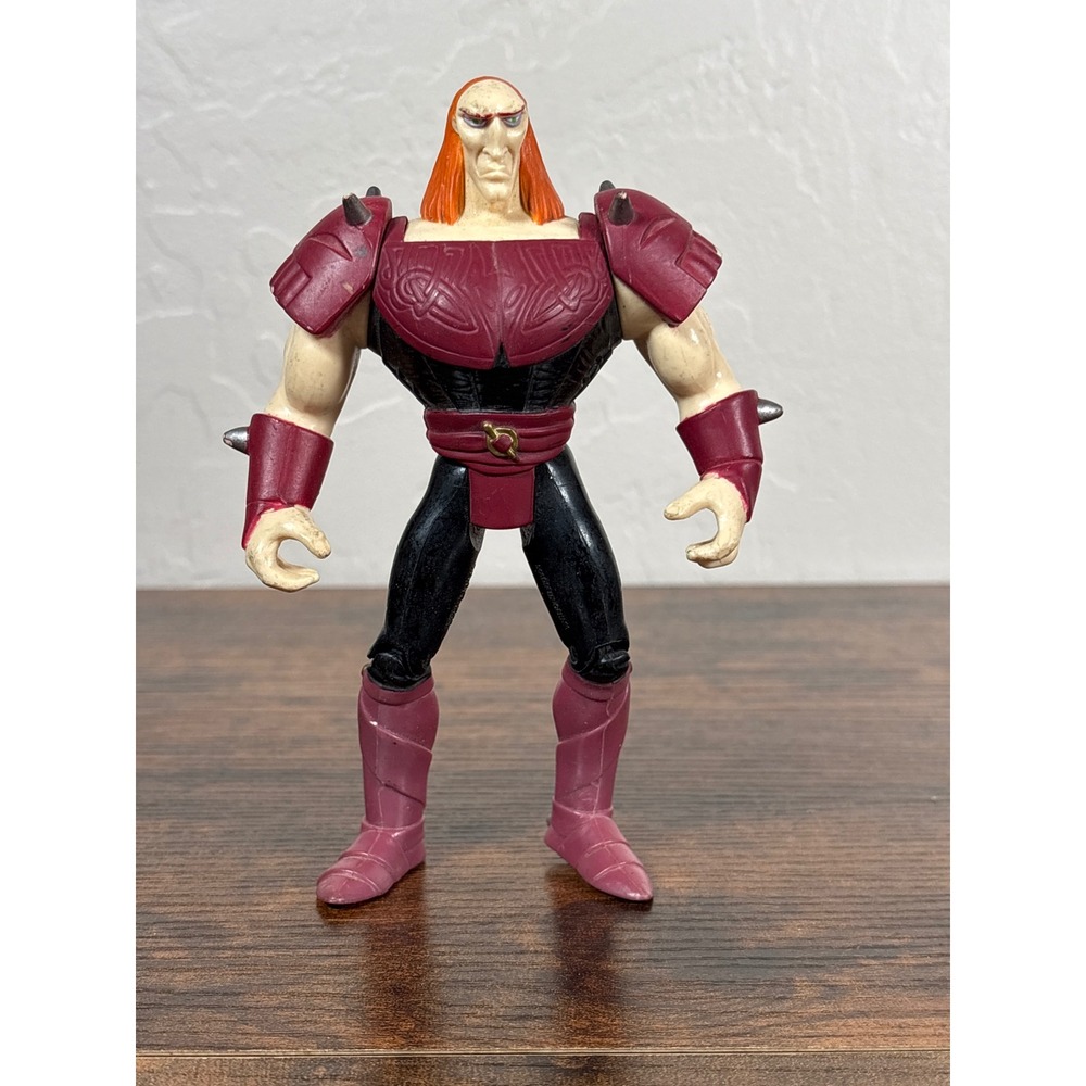 Vintage 1998 Warner Bros Quest for‎ Camelot Ruber Action Figure Villain 5.5"